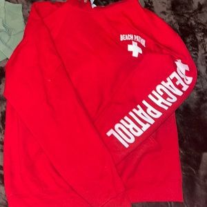 Beach/ lifeguard hoodie